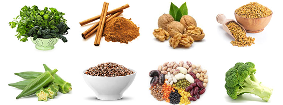 Aliments qui font baisser la glycémie : légumes verts, cannelle, noix, fenugrec, gombo, graines, légumineuses et brocoli – SANUSq Health