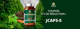 Gélules SANUSq Jiaogulan : complément antioxydant, adaptogène et endurance, avec coupon de 5 € de réduction