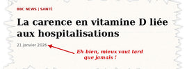 Vitamine D et infections respiratoires