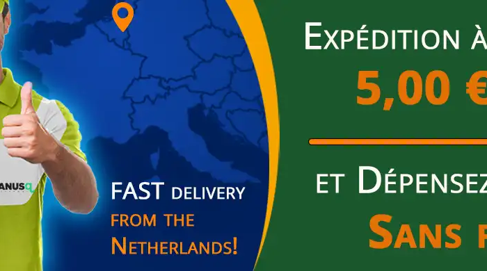 Livraison rapide SANUSq Health depuis les Pays-Bas dès 5€ – Gratuit à partir de 99€ – DPD, DHL, Colis Privé