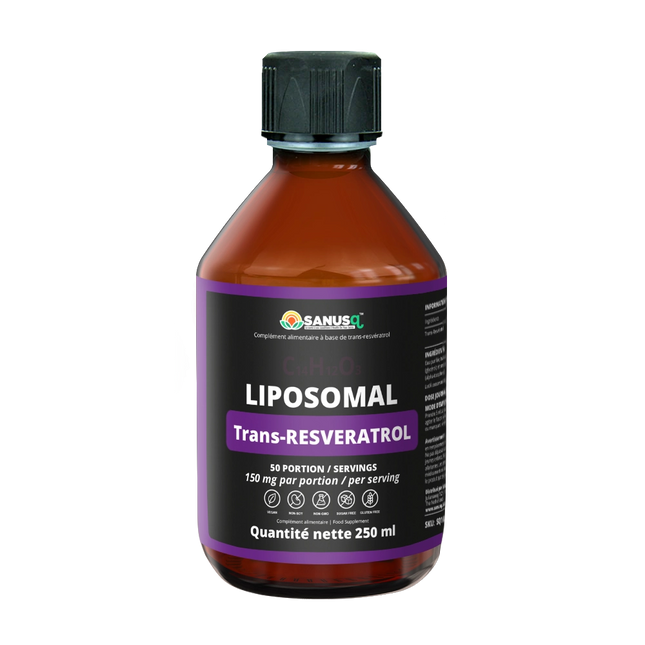 Resveratrol liposomique antioxydant