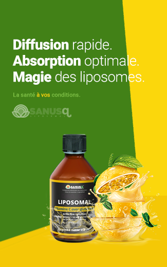 SANUSq Liposomique vitamine C avec Glutathion