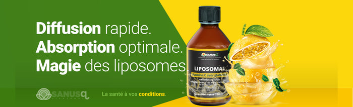 SANUSq Liposomique vitamine C avec Glutathion