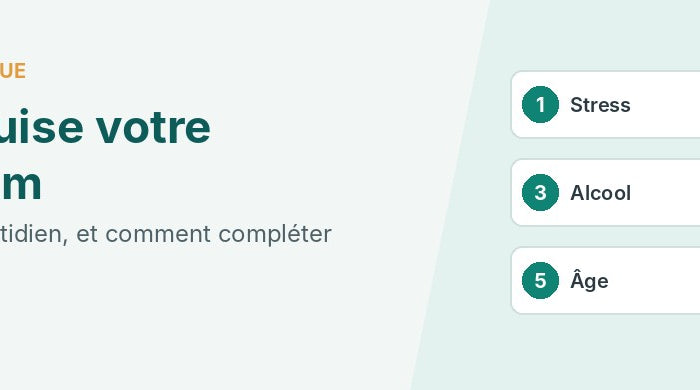 Ce qui épuise votre magnésium : stress, sport, alcool, médicaments, âge et apport faible