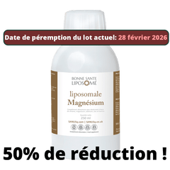 Magnésium liposomal SANUSq Health 250 ml - 50% de réduction, à consommer avant février 2026