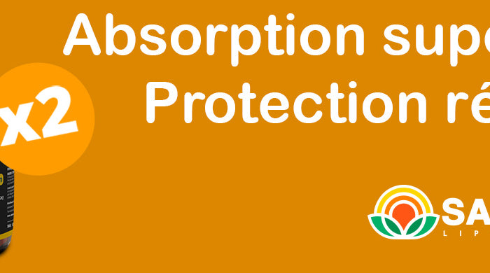 SANUSq Health Vitamine D3+K2 et Vitamine C Liposomale avec Glutathion – absorption supérieure protection réelle