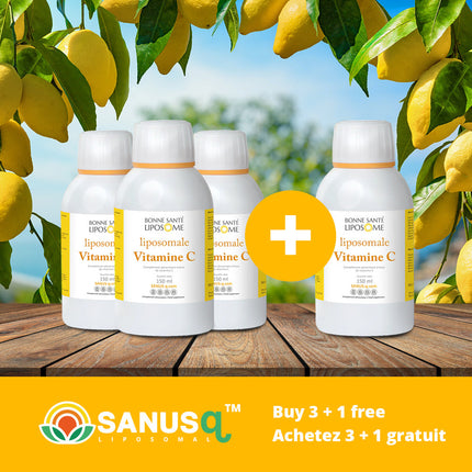 Pack de liposomale Vitamine C | SANUSq Health