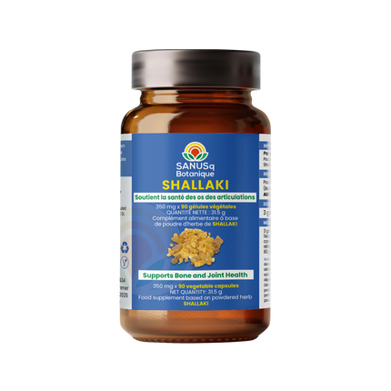 Shallaki (Boswellia Serrata) gélules - 350 mg | SANUSq Health